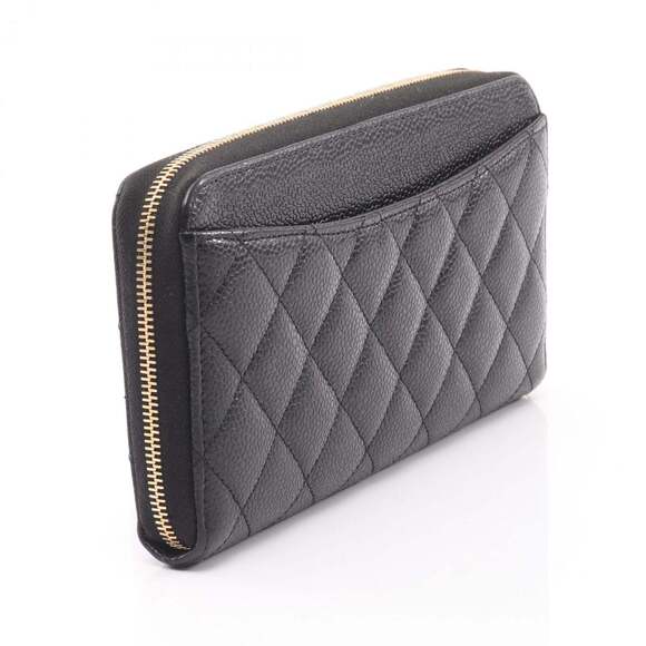 CHANEL Black Leather Wallet - Picture 2 of 9
